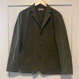 Men's Military Style Dark Green Jacket